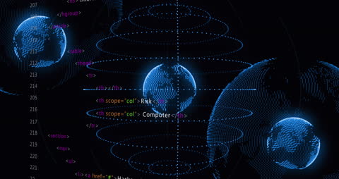 Digital Globes with Fingerprint and Programming Code