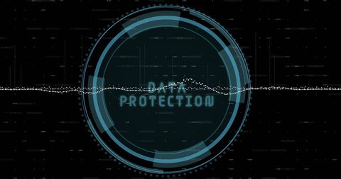 Data Protection and Cyber Security Concept with Digital Shield - Download Free Stock Images Pikwizard.com