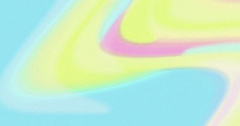 Vibrant pastel swirls abstract art with fluid shapes