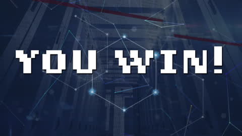 Winning Message Over Digital Communication Network Concept