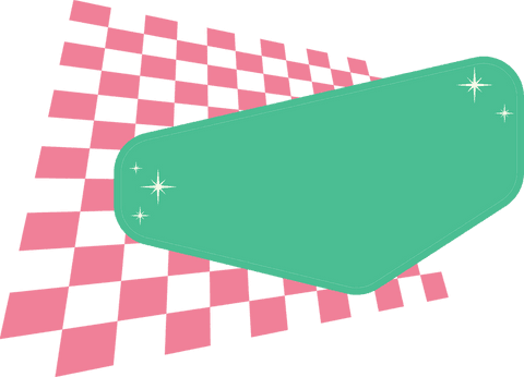 geometric green banner with pink grid and sparkles on transparent background - Download Free Stock Videos Pikwizard.com