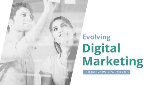 collaborating on digital marketing strategies for business growth - Download Free Stock Templates Pikwizard.com