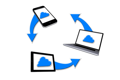 Cloud Computing Concept with Electronic Devices on Transparent Background - Download Free Stock Videos Pikwizard.com