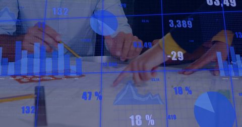 Collaboration and analysis in office with global financial data