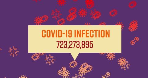 Digital Visualization of Global COVID-19 Cases - Download Free Stock Images Pikwizard.com