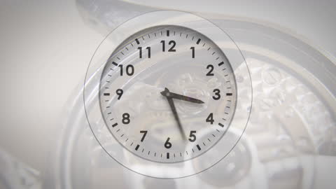 Clock Animation Showing Time Transition OverWatch Mechanism