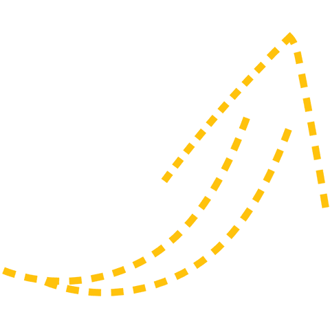 transparent yellow arrow vector illustration with dotted design - Download Free Stock Videos Pikwizard.com