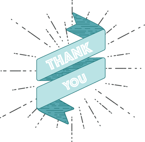 thank you message on aquamarine ribbon emblem - Download Free Stock Videos Pikwizard.com