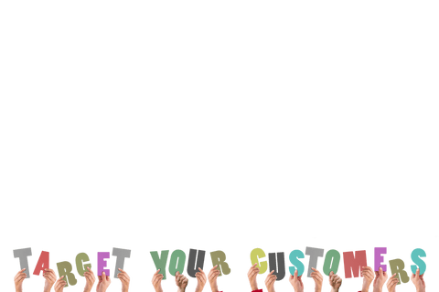 Hands Holding Vibrant Target Your Customers Text on Transparent Background - Download Free Stock Videos Pikwizard.com