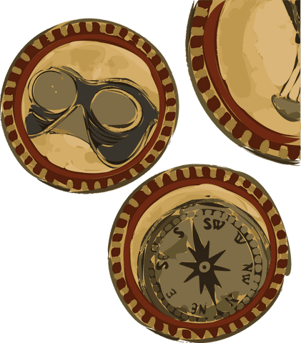transparent travel badges with adventure icons - Download Free Stock Videos Pikwizard.com