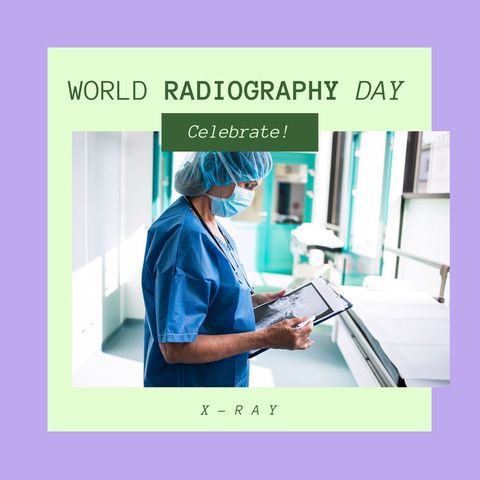 world radiography day celebration in healthcare environment - Download Free Stock Templates Pikwizard.com