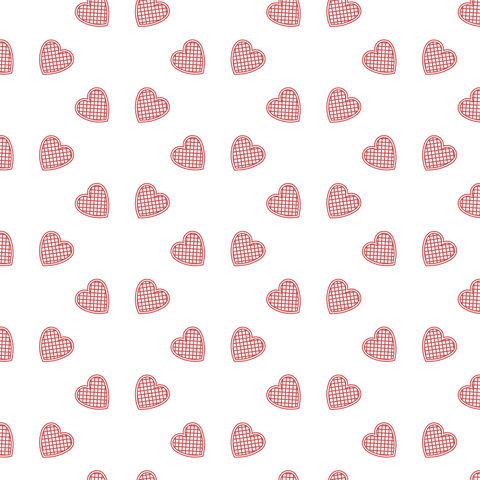 Seamless Pattern of Red Hearts on Transparent Background - Download Free Stock Videos Pikwizard.com