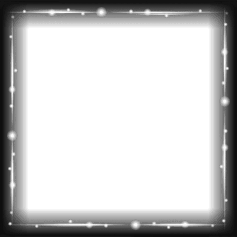 glowing decorative square border on transparent background - Download Free Stock Videos Pikwizard.com
