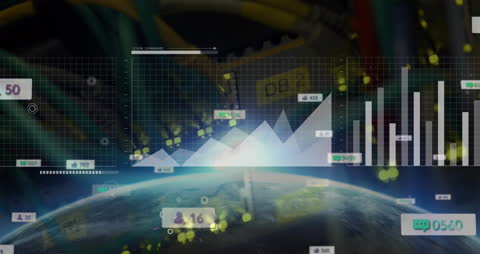 Digital Data Analytics with Global Network Visualization