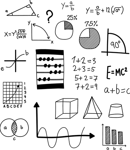 Mathematical Equations Transparent Vector Illustration - Download Free Stock Videos Pikwizard.com