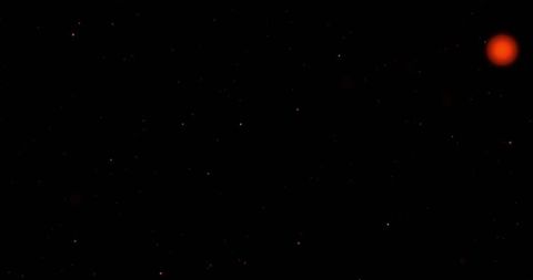 Orange Particles Floating on Black Background - Download Free Stock Images Pikwizard.com