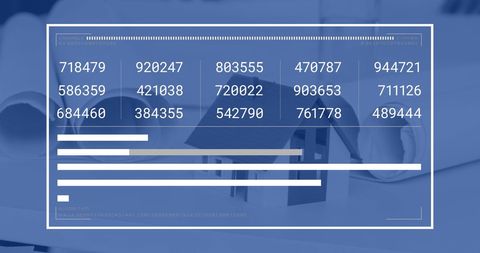 futuristic financial data processing in office workspace - Download Free Stock Images Pikwizard.com