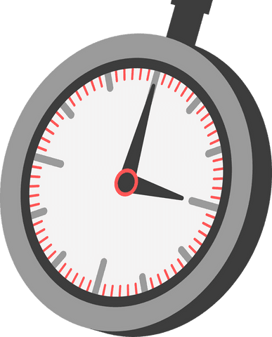 Flat Stopwatch Design on Transparent Background Illustrating Timing - Download Free Stock Videos Pikwizard.com
