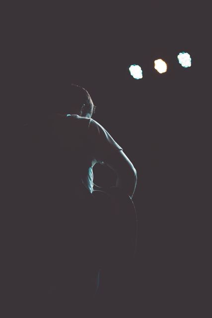 Singer on Stage Performing in Intimate Concert with Low Lighting - Download Free Stock Images Pikwizard.com