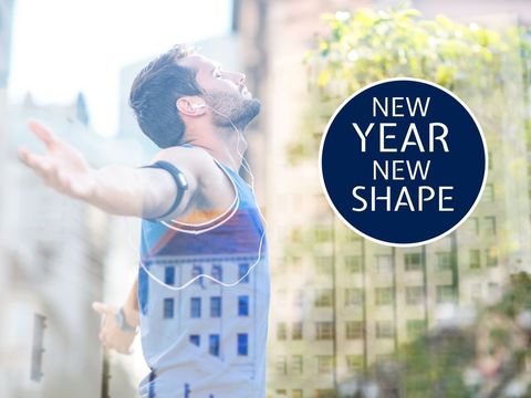 embracing fitness and fresh start for new year motivation - Download Free Stock Templates Pikwizard.com