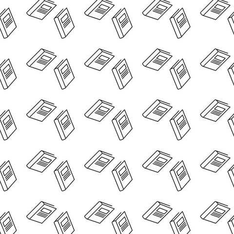 Seamless Black Book Pattern on Transparent Background - Download Free Stock Videos Pikwizard.com