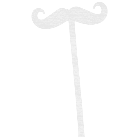 transparent fake mustache stick on clear as background - Download Free Stock Videos Pikwizard.com