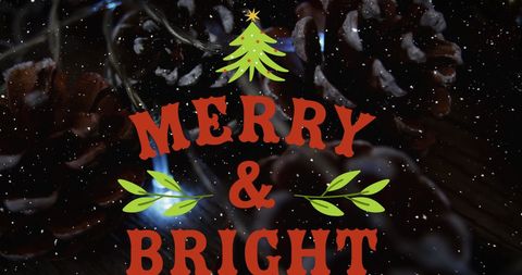 Festive Christmas Greetings with Pine Cone Decor Background - Download Free Stock Images Pikwizard.com