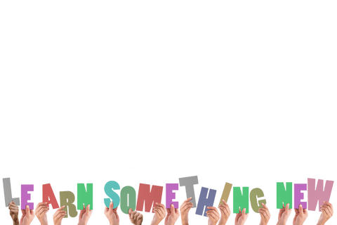 Transparent Hands Holding Colorful Words: Learn Something New - Download Free Stock Videos Pikwizard.com