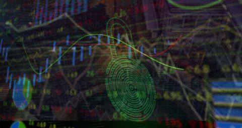 Cybersecurity in Global Finance with Data Encryption - Download Free Stock Images Pikwizard.com