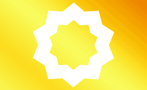 transparent vector design of geometric star shape on yellow background - Download Free Stock Videos Pikwizard.com