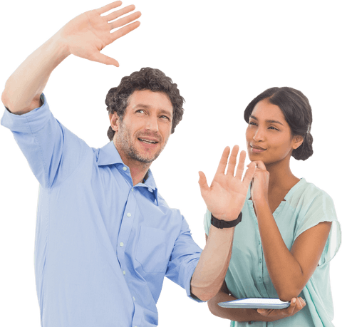 transparent business interaction with mixed emotions - Download Free Stock Videos Pikwizard.com