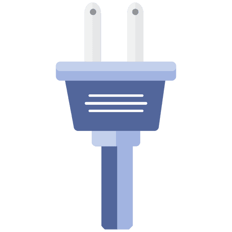 digital illustration of electric plug on transparent background - Download Free Stock Videos Pikwizard.com