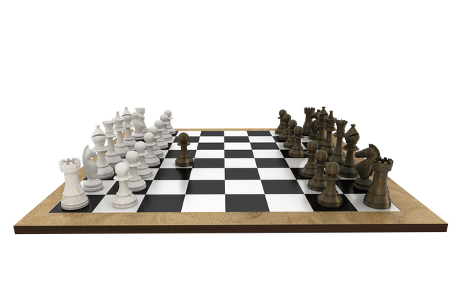 Transparent Chessboard Black White Pieces - Download Free Stock Videos Pikwizard.com