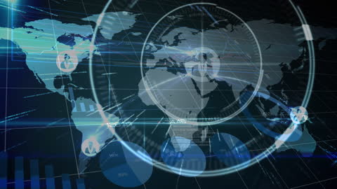 Global Data Analytics with Financial Interface on World Map