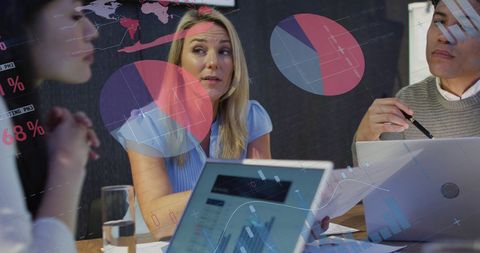 Financial Data Processing in Office Meeting Scenario