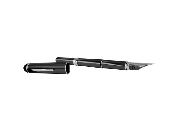 Black Fountain Pen Isolated on Transparent Background - Download Free Stock Videos Pikwizard.com