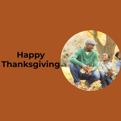 thanksgiving family celebrating autumn outdoors - Download Free Stock Templates Pikwizard.com