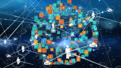 Global Digital Network of Connections and Innovations