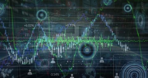 Digital Cyber Attack and Data Analysis with Graph Visualization - Download Free Stock Images Pikwizard.com