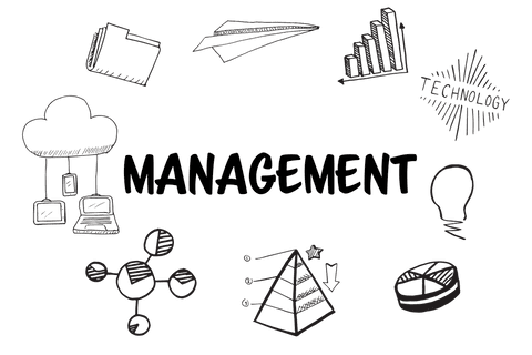 transparent business management symbols on modern layout - Download Free Stock Videos Pikwizard.com