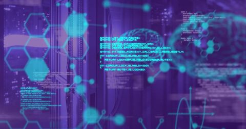 Futuristic Brain Data Visualization in Technology Concept - Download Free Stock Images Pikwizard.com