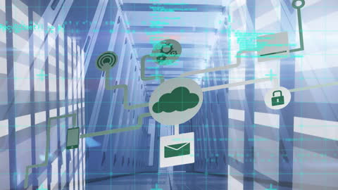 Cloud Computing Infrastructure with Digital Connections Overlay