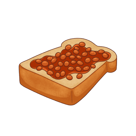 toasty delight baked beans illustrating tasty snack - Download Free Stock Videos Pikwizard.com