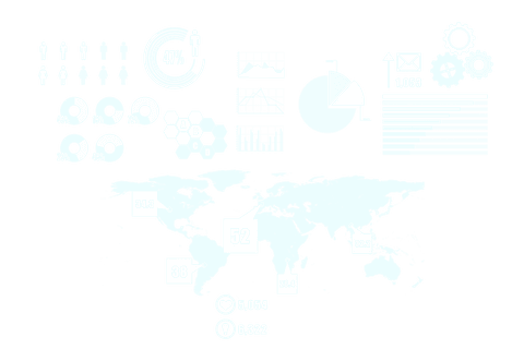 transparent digital world map with data icons - Download Free Stock Videos Pikwizard.com