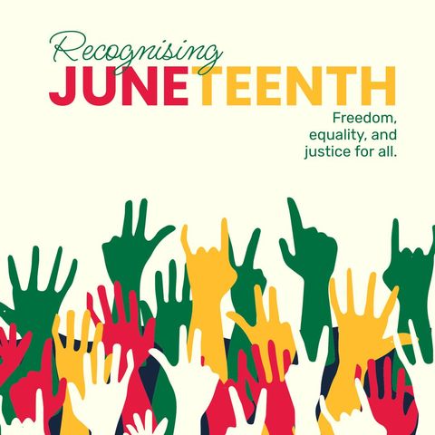 celebration of juneteenth with unity and diversity in mind - Download Free Stock Templates Pikwizard.com