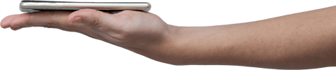Transparent Hand Supports Smartphone Wholesale Concept - Download Free Stock Videos Pikwizard.com