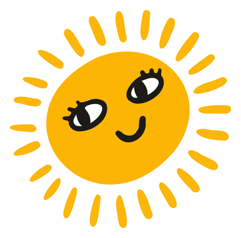 cheerful sun character radiating friendly rays on transparent - Download Free Stock Videos Pikwizard.com