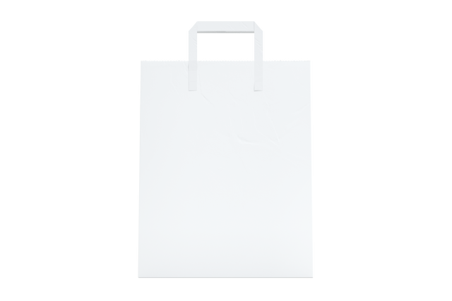 White Shopping Bag on Transparent Background for Mockup and Design - Download Free Stock Videos Pikwizard.com