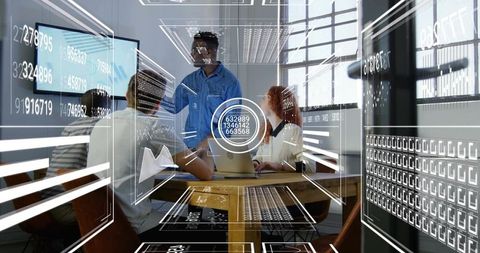 Presenting Data-Driven Strategy with Augmented Reality Overlays in Modern Team Meeting