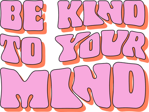 Retro Bubble-Letter Text on Transparent Background for Uplifting Design